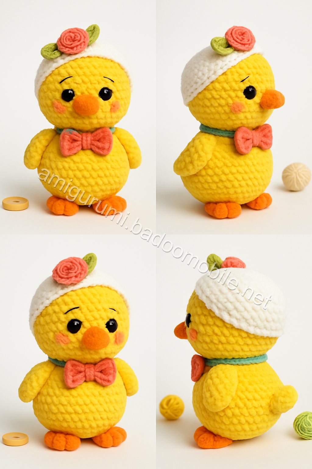 Amigurumi Duckling Free Pattern