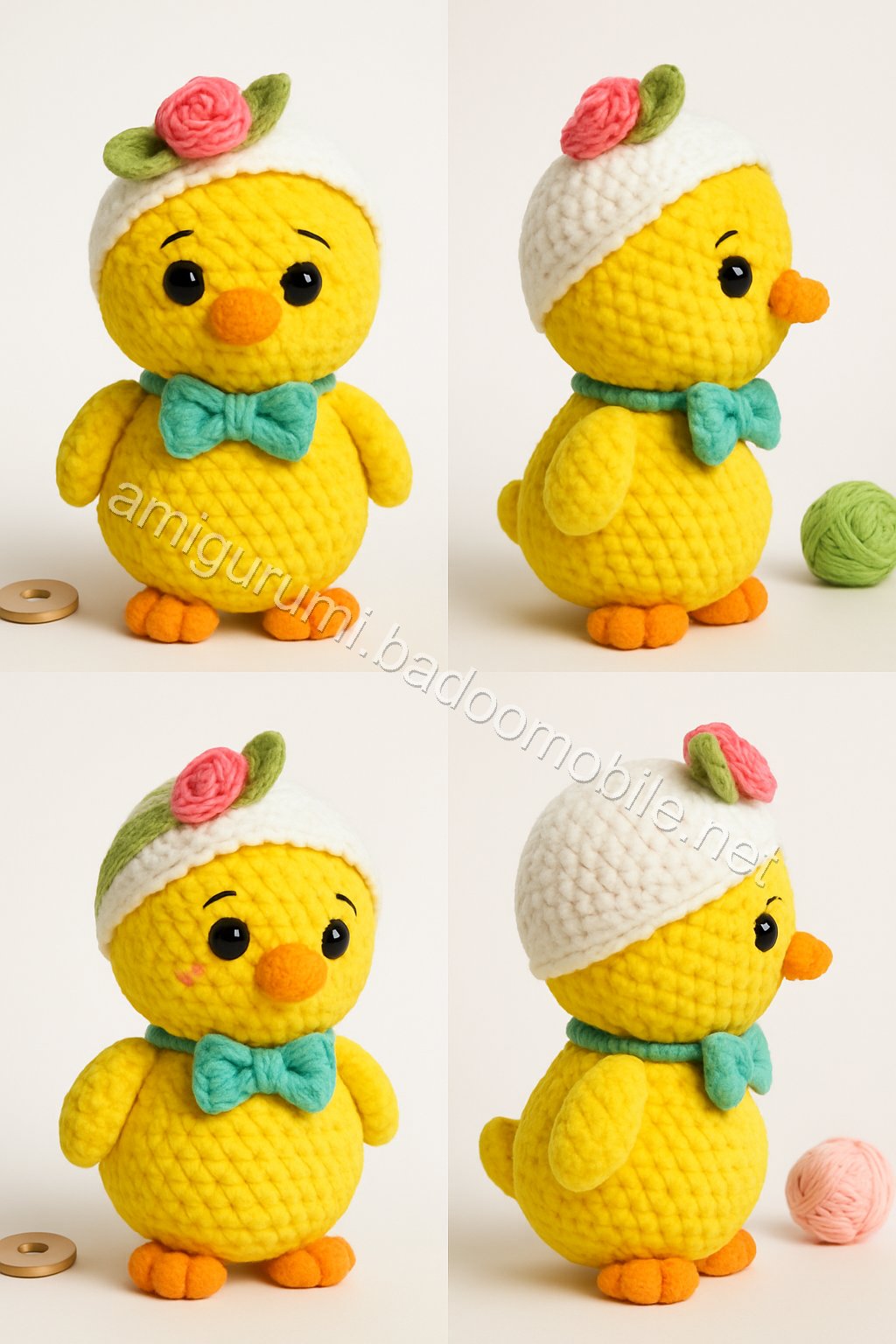 Amigurumi Duckling Free Pattern