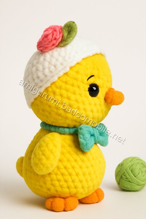 Amigurumi Duckling Free Pattern