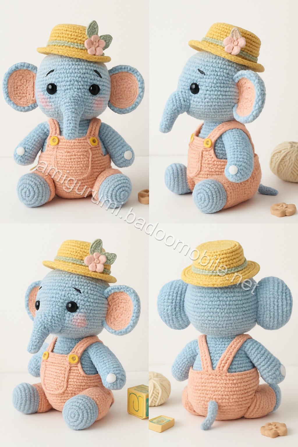Amigurumi Elephant Free Pattern