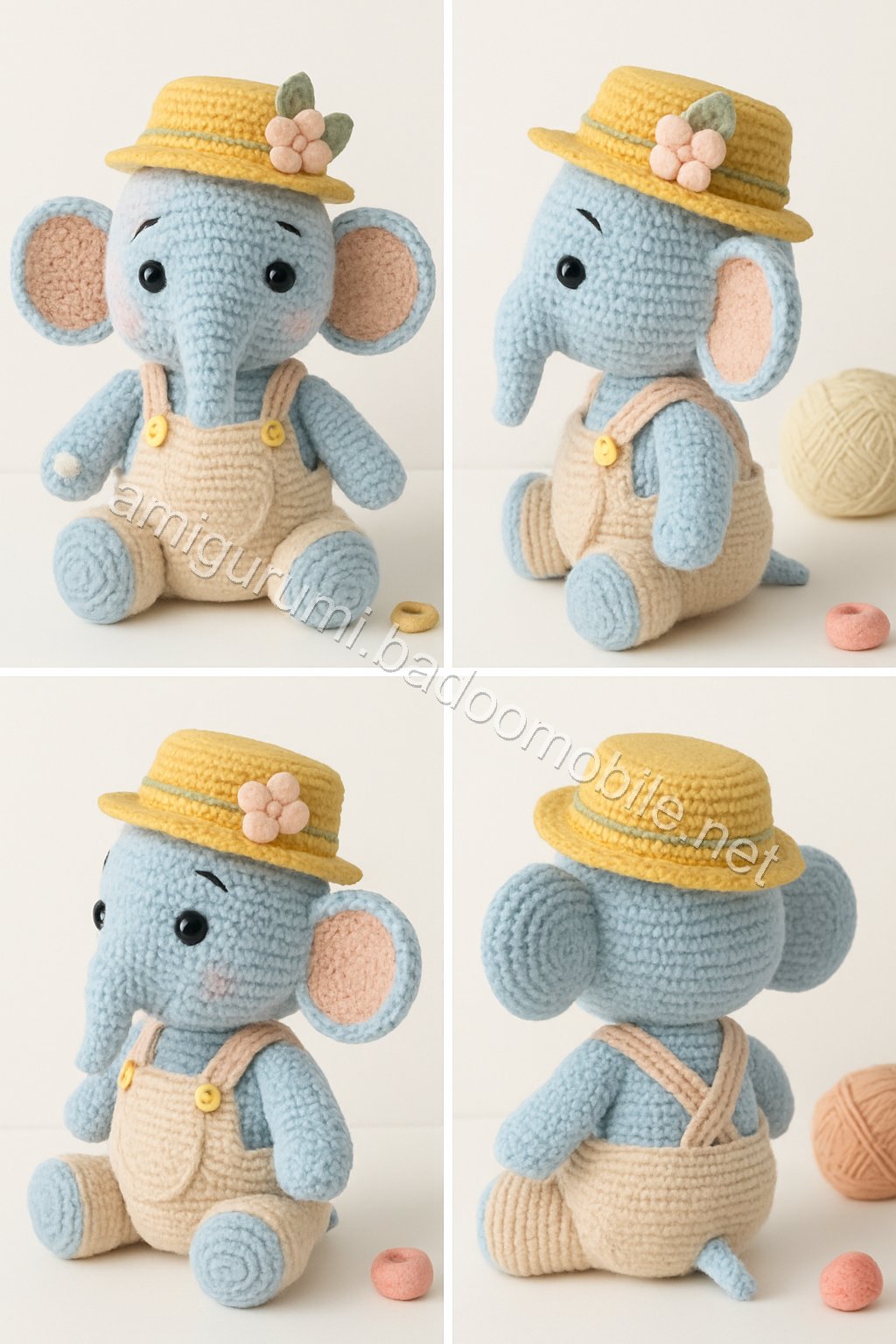 Amigurumi Elephant Free Pattern