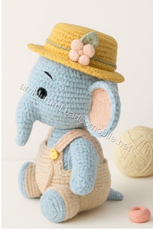 Amigurumi Elephant Free Pattern