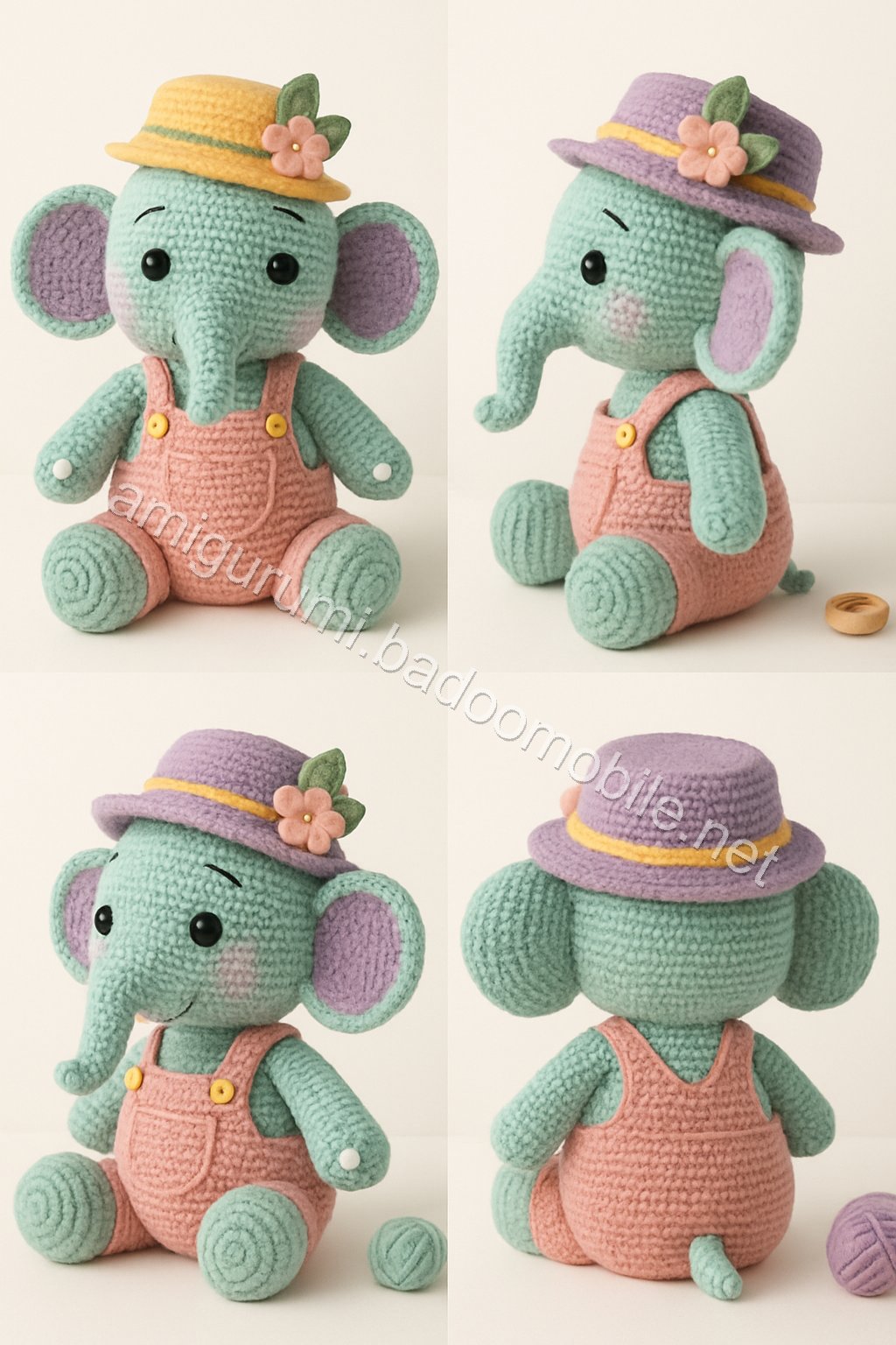 Amigurumi Elephant Free Pattern