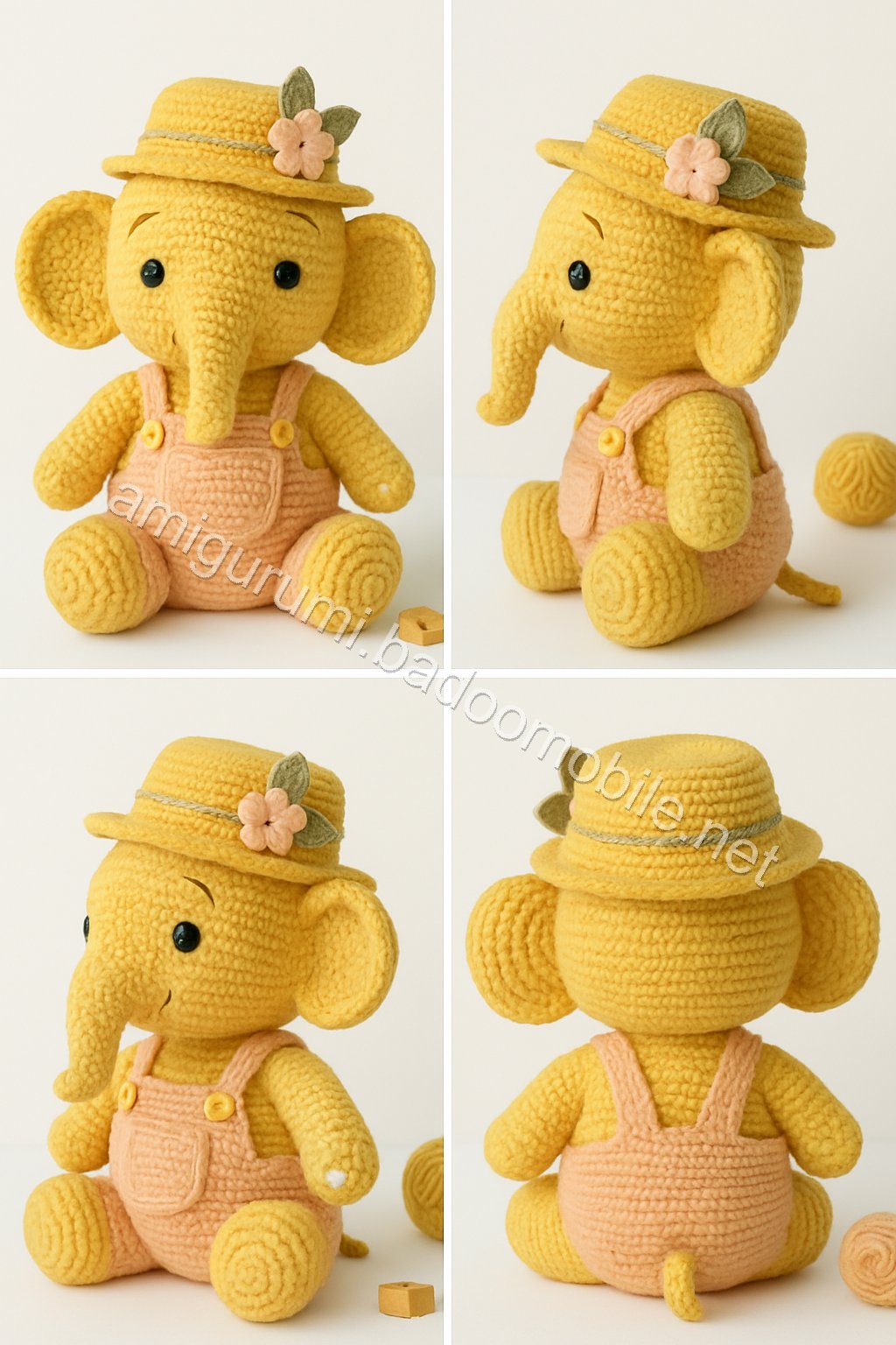 Amigurumi Elephant Free Pattern
