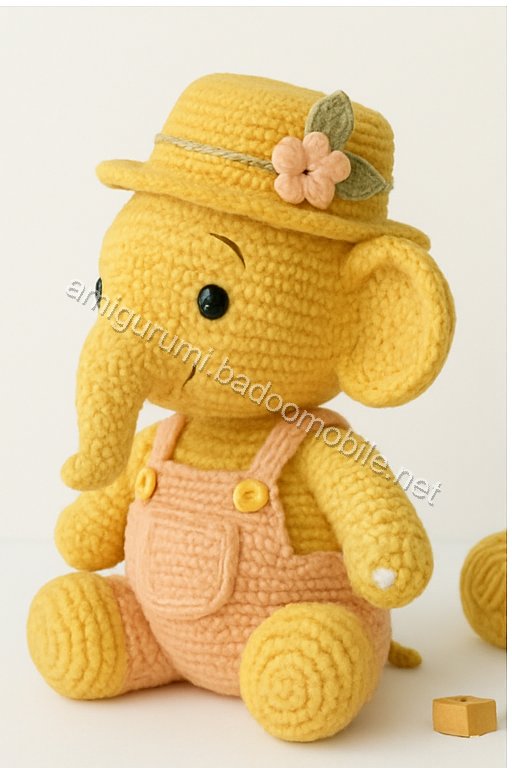 Amigurumi Elephant Free Pattern
