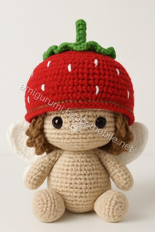 Amigurumi Strawberry Fairy Free Pattern - fairy-q1p1.jpg