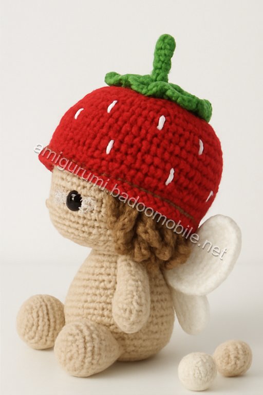 Amigurumi Strawberry Fairy Free Pattern
