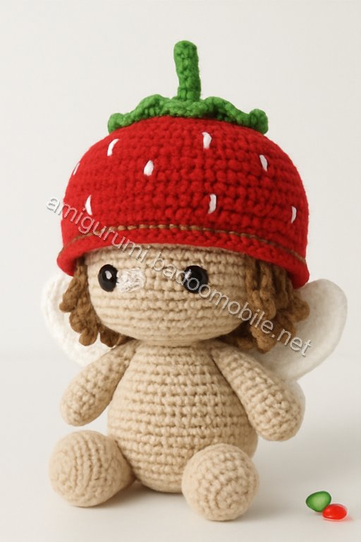 Amigurumi Strawberry Fairy Free Pattern