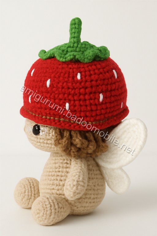 Amigurumi Strawberry Fairy Free Pattern