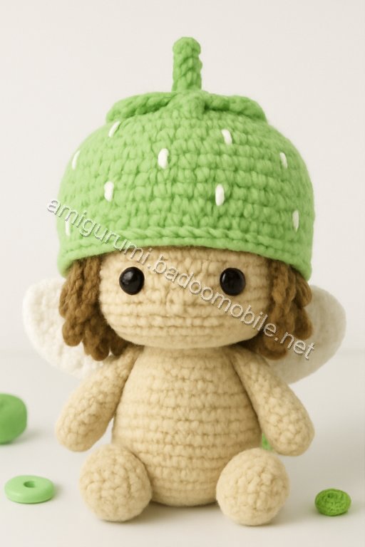 Amigurumi Strawberry Fairy Free Pattern
