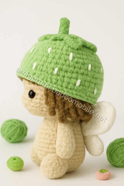 Amigurumi Strawberry Fairy Free Pattern