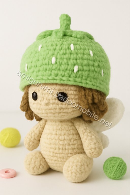 Amigurumi Strawberry Fairy Free Pattern