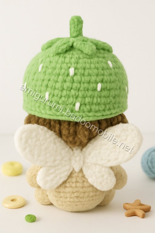 Amigurumi Strawberry Fairy Free Pattern