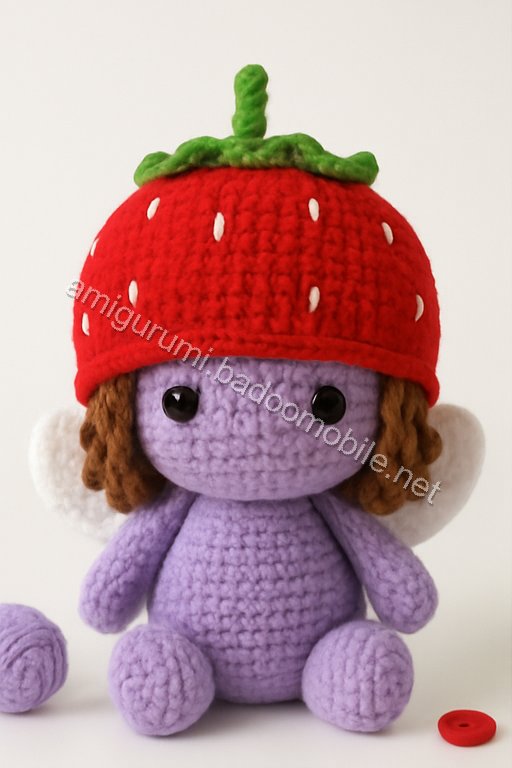 Amigurumi Strawberry Fairy Free Pattern