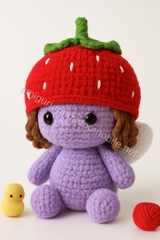 Amigurumi Strawberry Fairy Free Pattern