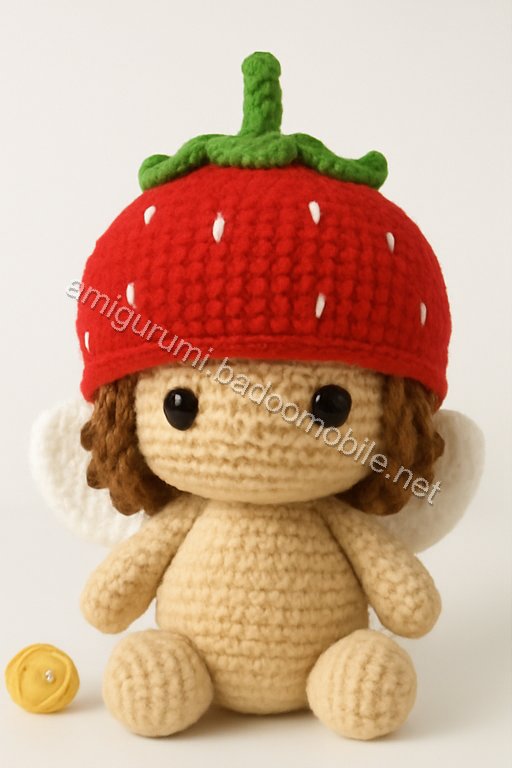 Amigurumi Strawberry Fairy Free Pattern