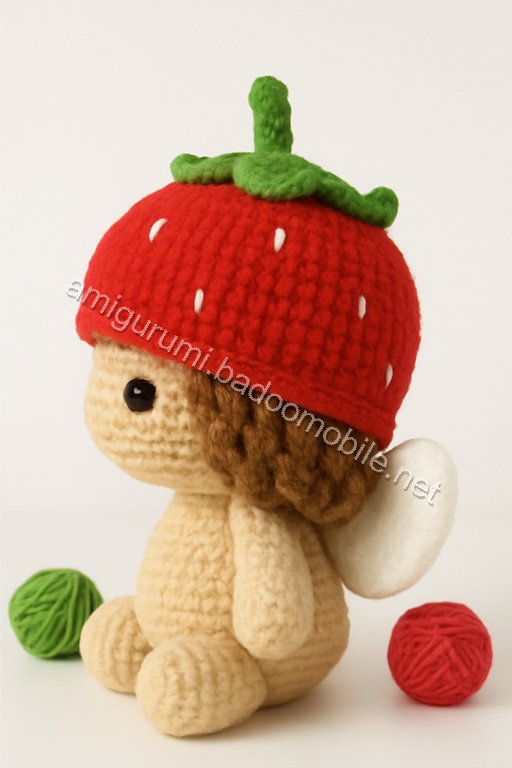 Amigurumi Strawberry Fairy Free Pattern
