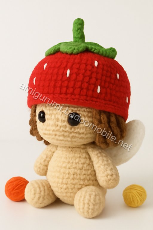 Amigurumi Strawberry Fairy Free Pattern