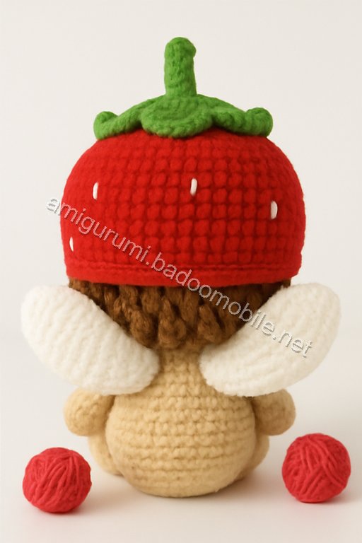 Amigurumi Strawberry Fairy Free Pattern