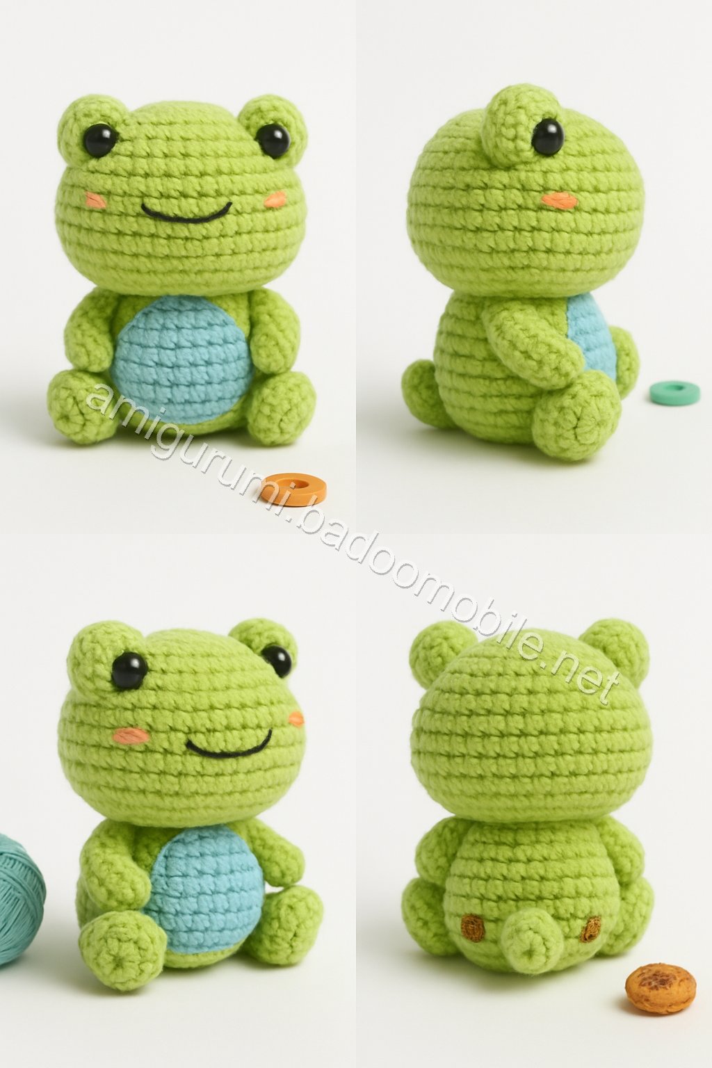 Amigurumi Frog Free Pattern