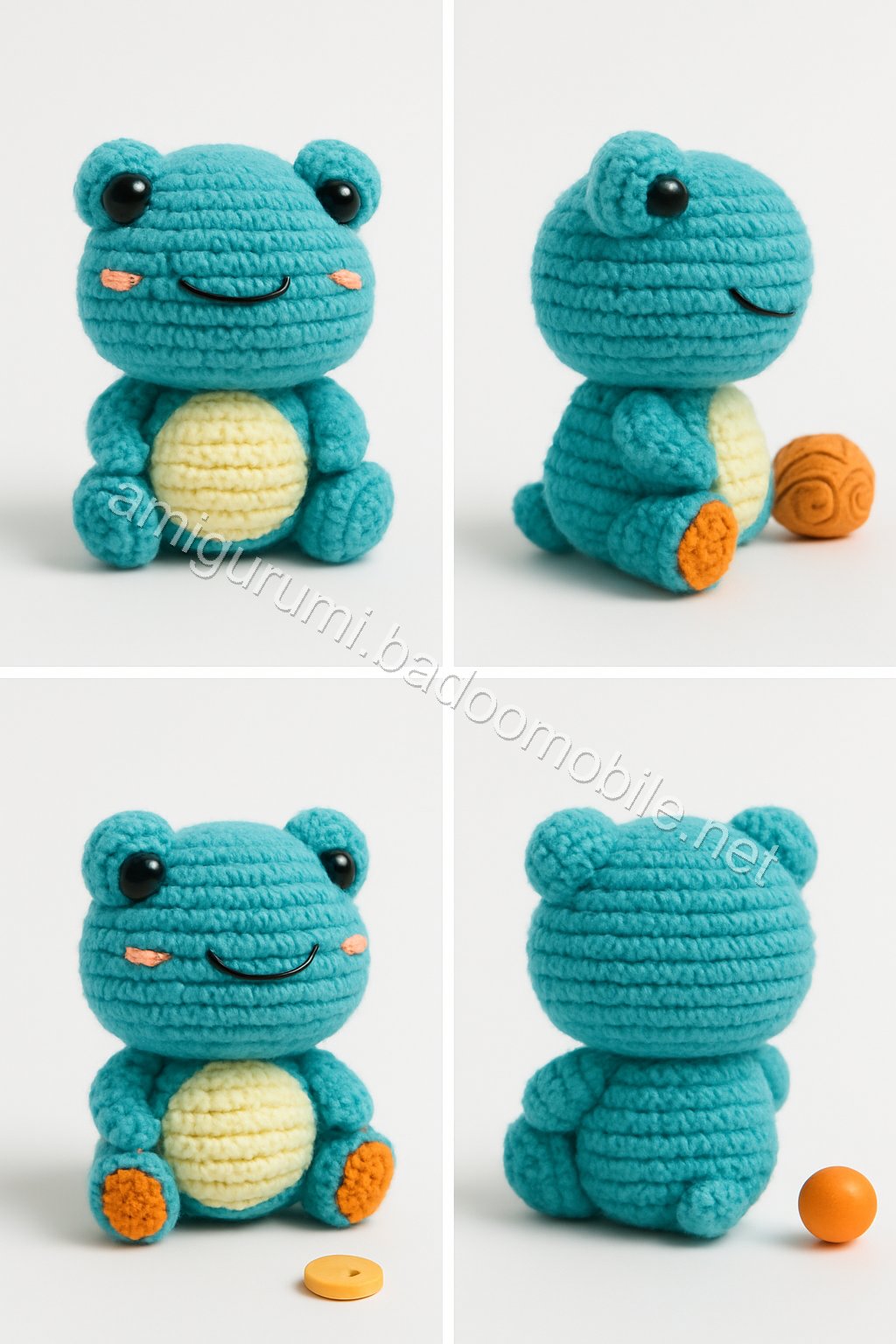 Amigurumi Frog Free Pattern