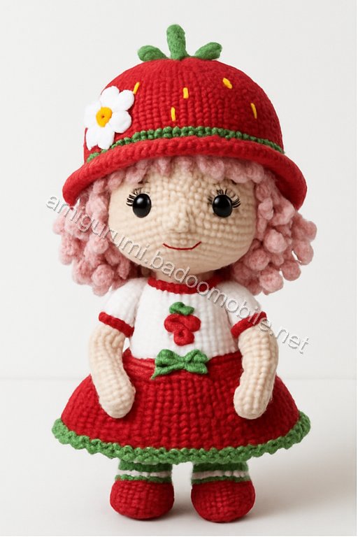 Amigurumi Strawberry Girl Free Pattern