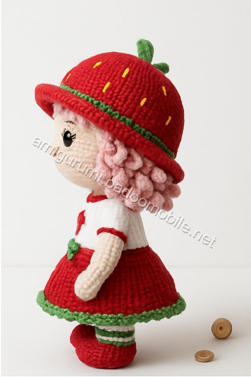 Amigurumi Strawberry Girl Free Pattern