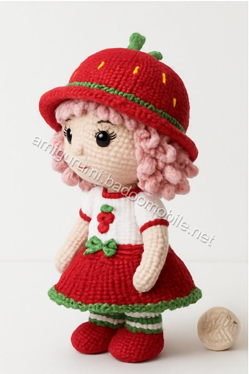 Amigurumi Strawberry Girl Free Pattern