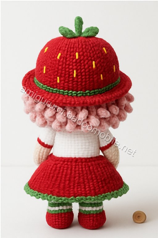 Amigurumi Strawberry Girl Free Pattern