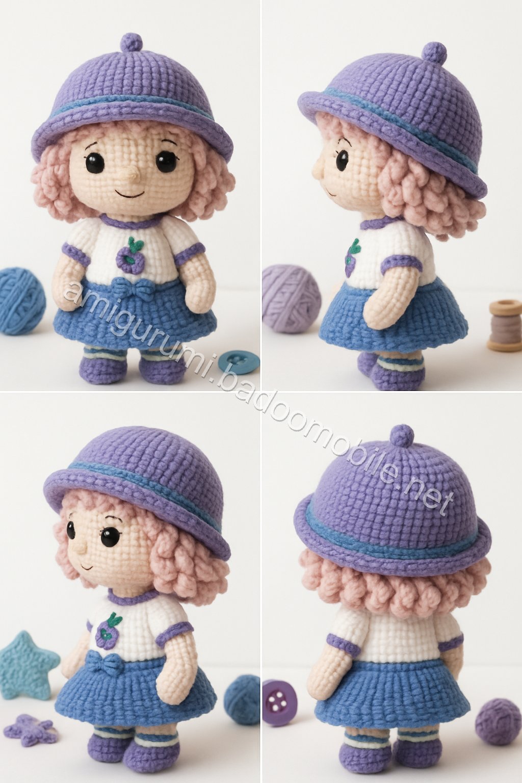 Amigurumi Strawberry Girl Free Pattern