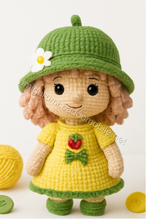 Amigurumi Strawberry Girl Free Pattern