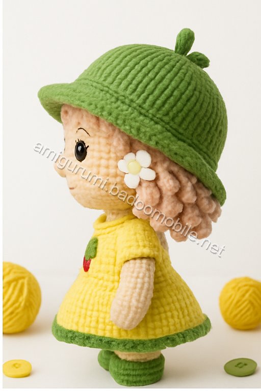 Amigurumi Strawberry Girl Free Pattern