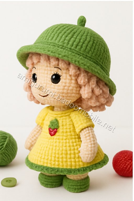 Amigurumi Strawberry Girl Free Pattern