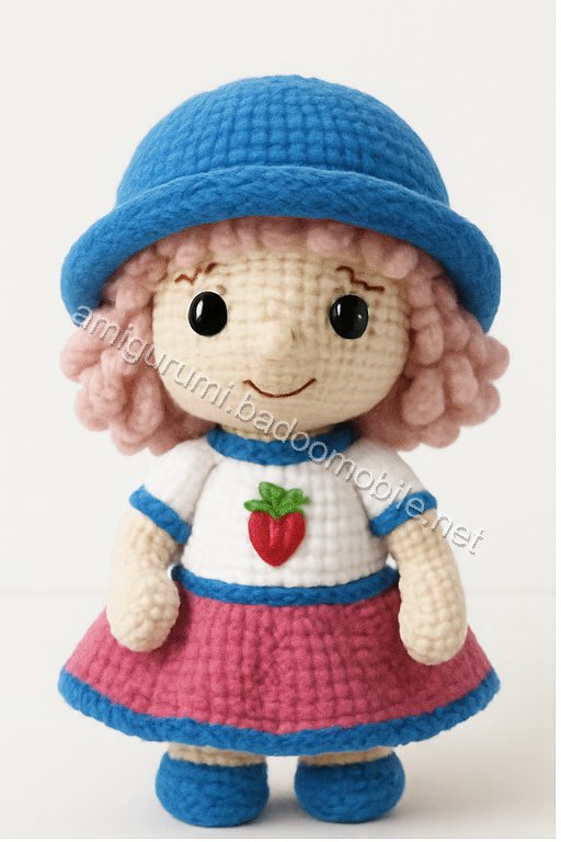 Amigurumi Strawberry Girl Free Pattern