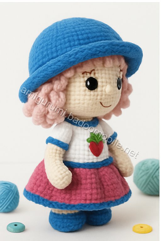 Amigurumi Strawberry Girl Free Pattern