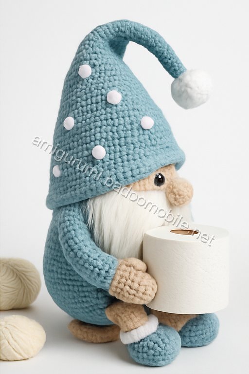 Amigurumi Winter Bathroom Gnome Free Pattern