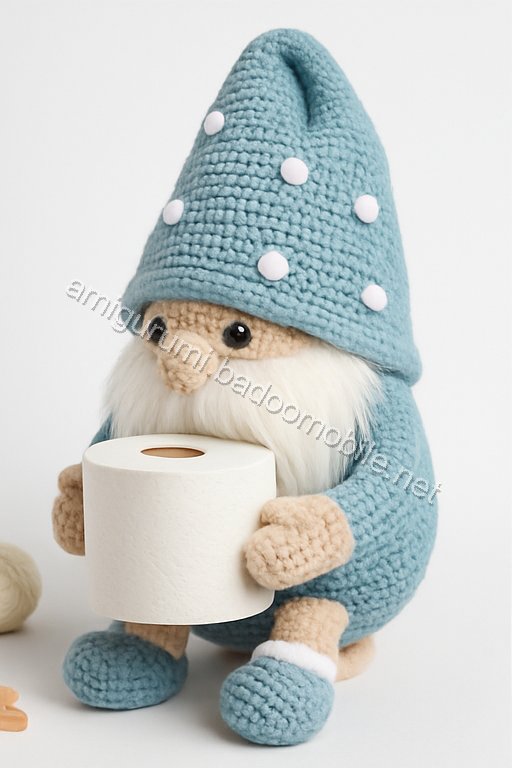 Amigurumi Winter Bathroom Gnome Free Pattern