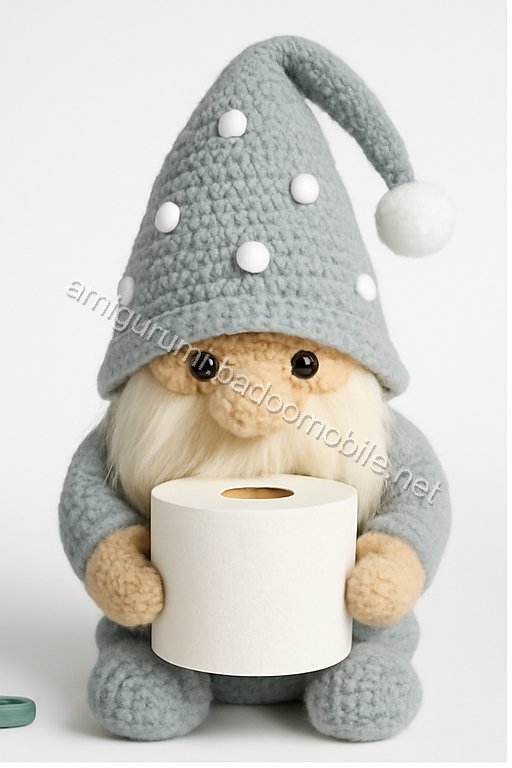 Amigurumi Winter Bathroom Gnome Free Pattern