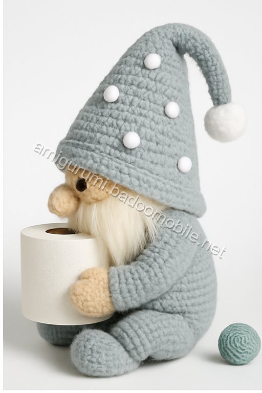 Amigurumi Winter Bathroom Gnome Free Pattern