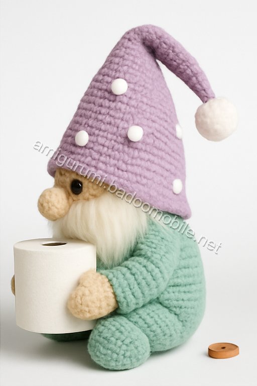 Amigurumi Winter Bathroom Gnome Free Pattern