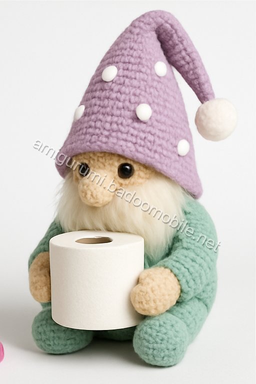 Amigurumi Winter Bathroom Gnome Free Pattern