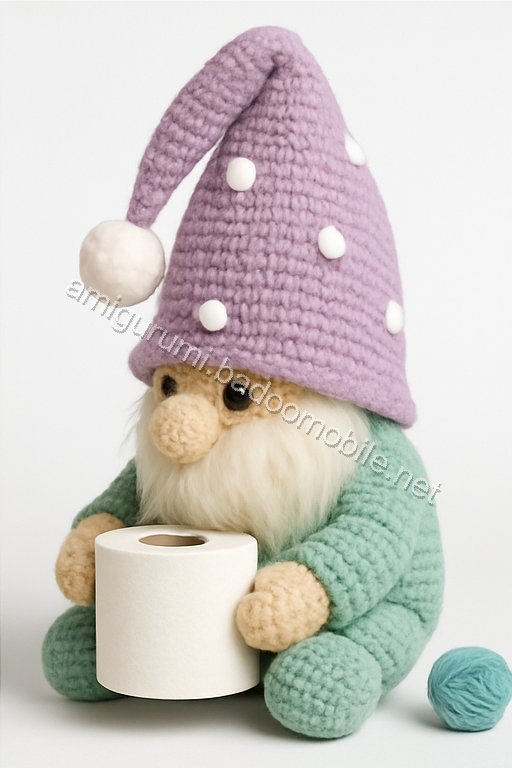 Amigurumi Winter Bathroom Gnome Free Pattern