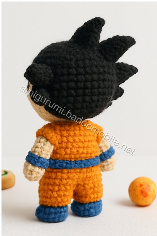 Amigurumi Goku Free Pattern