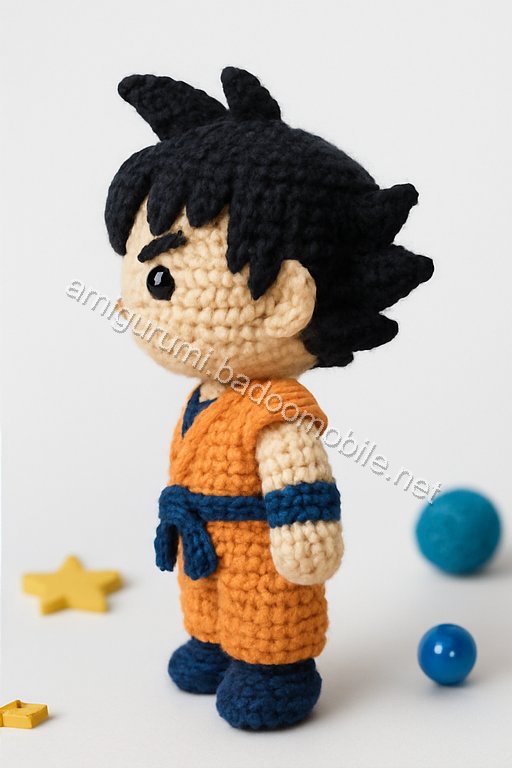 Amigurumi Goku Free Pattern