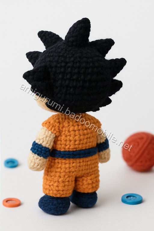 Amigurumi Goku Free Pattern