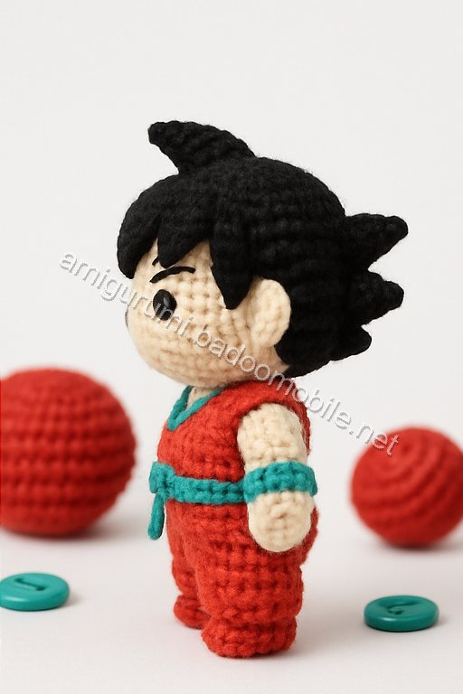 Amigurumi Goku Free Pattern
