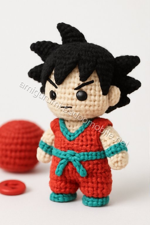 Amigurumi Goku Free Pattern