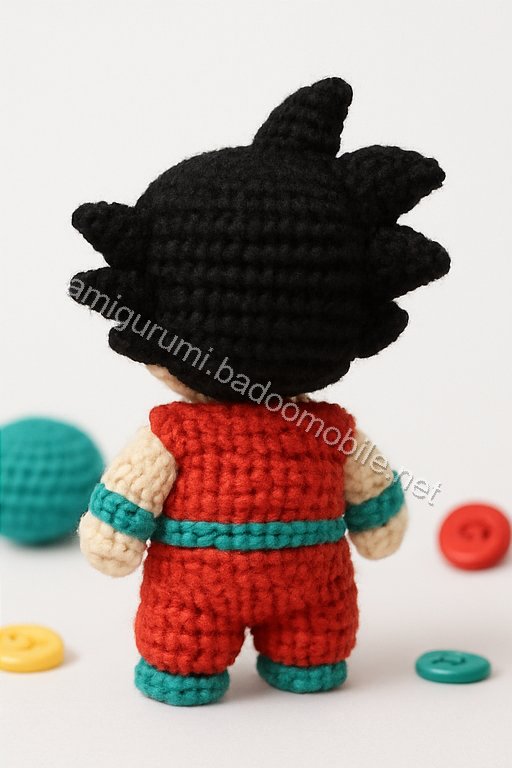 Amigurumi Goku Free Pattern