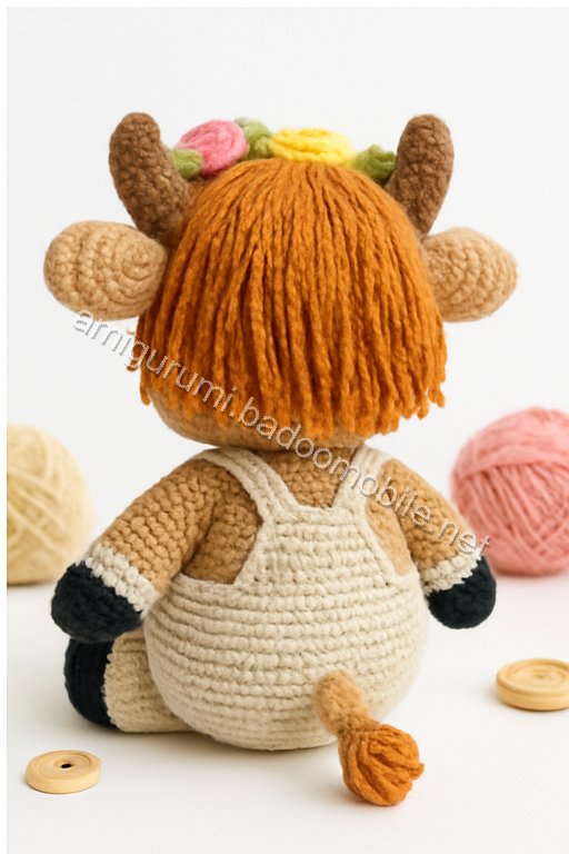 Amigurumi Highland Cow Free Pattern