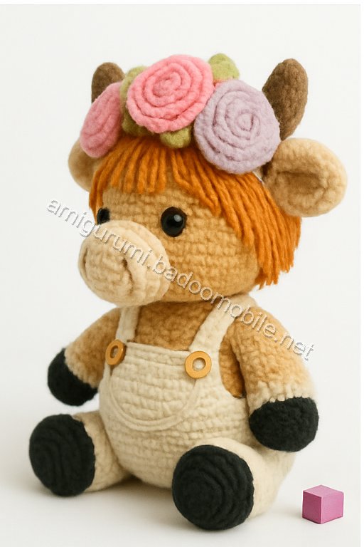 Amigurumi Highland Cow Free Pattern